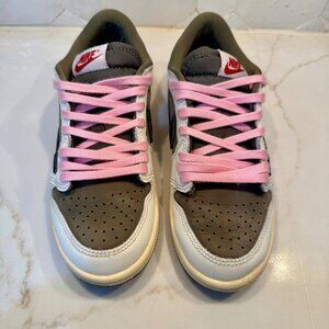 Travis Scott x Air Jordan Low OG SP PS 'Reverse Olive/Medium Olive shoes